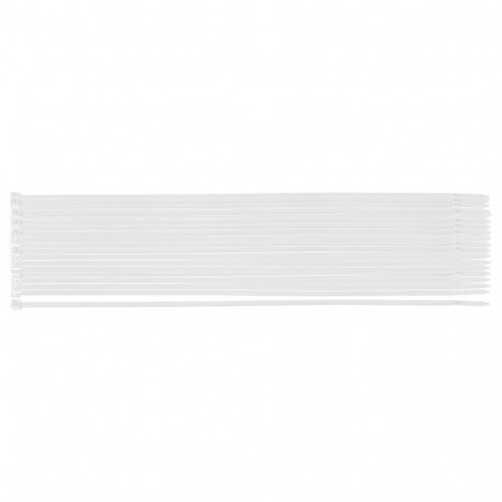 Opaski zaciskowe EXTREME 3.6 x 300 mm, valged, 100 tk