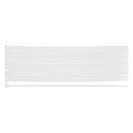 Opaski zaciskowe EXTREME 2.5 x 100 mm, białe, 100 szt. (5 tk.)