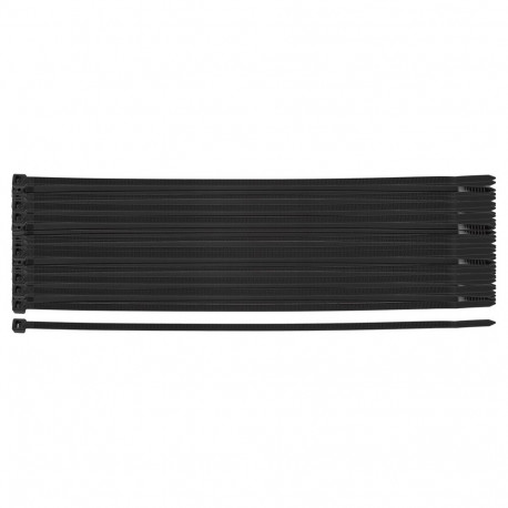 Opaski zaciskowe EXTREME 4.8 x 300 mm must, 100 tk