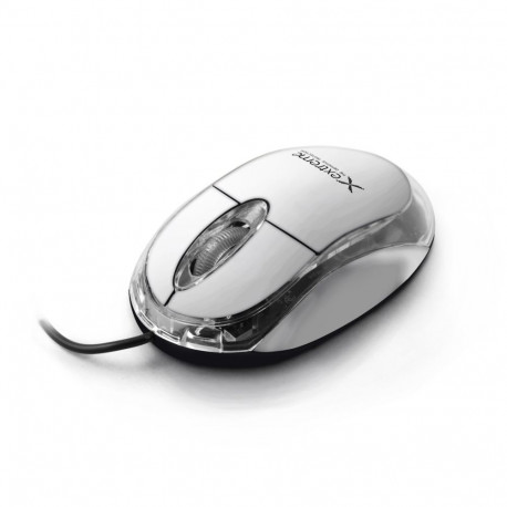 XM102W Mysz przewodowa 3D optyczna USB Camille biała Extreme