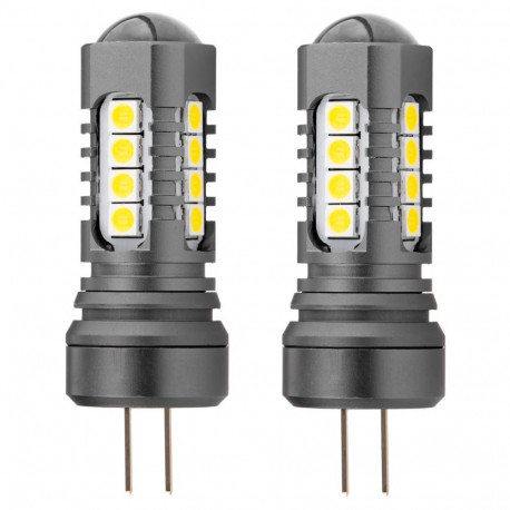 led canbus 3030 18smd hp24w valge 12v 24v amio-02803 pirnid