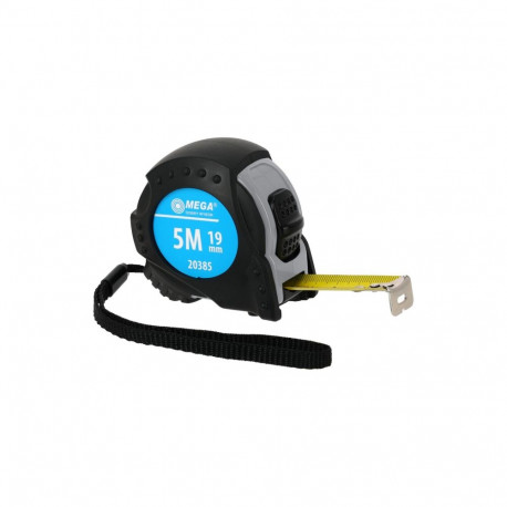 Miara 5m/19mm, 2xstop, zaw., ce, kummist kaitse, kaart, mega