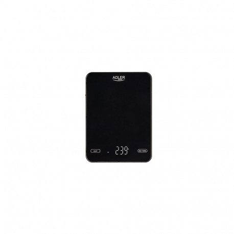 AD 3177 must köögikaal 10kg usb-laetav