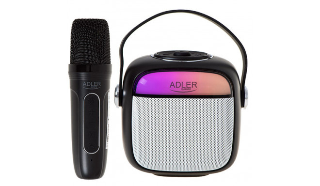 AD 1199 black Głośnik do karaoke z mikrofonem - sd/usb/aux/bluetooth