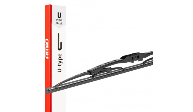 Metallist raamiga universaalne u-tüüpi auto klaasipuhasti 15" 380 mm 38 cm amio-04005