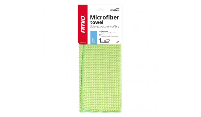 Mikrokiust vahvelriie akende ja peeglite jaoks 40x60 cm amio-03735