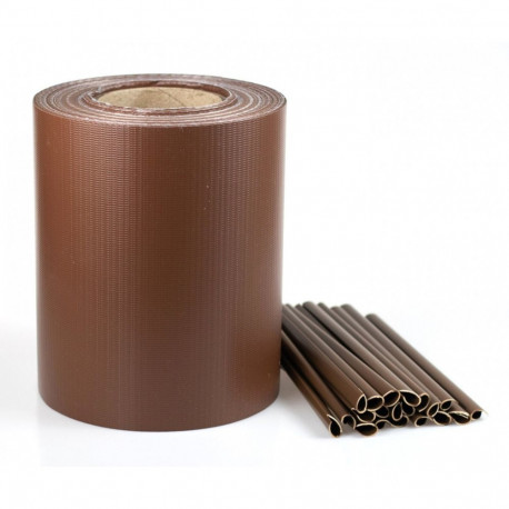 Aiapostide teip klambritega 19 cm x 35 m pruun