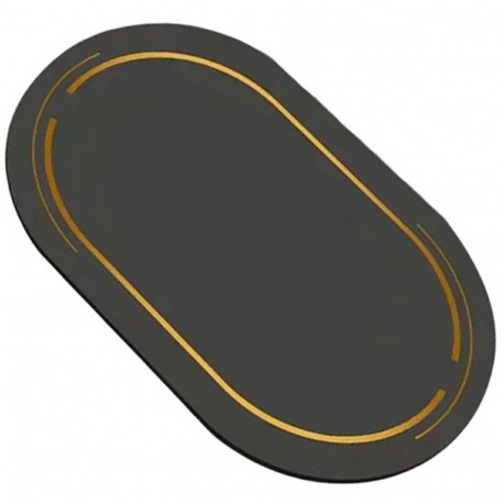 AG946C kiiresti kuivav must vannitoavaip