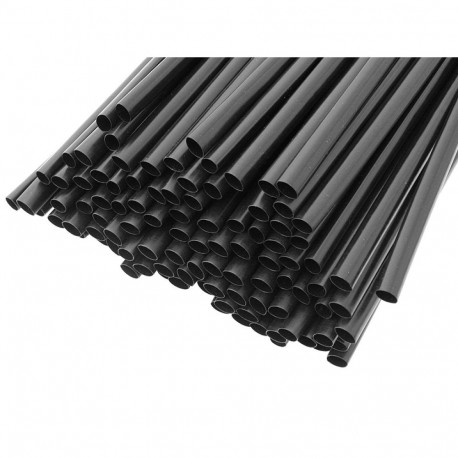 75-610# termokahanevad torud 6,4/3,2- 1m mustad (10 tk.)