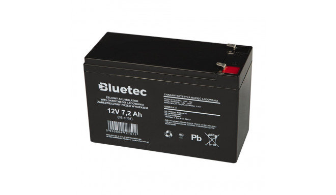 82-403# Akumulator żelowy 12v 7.2ah bluetec