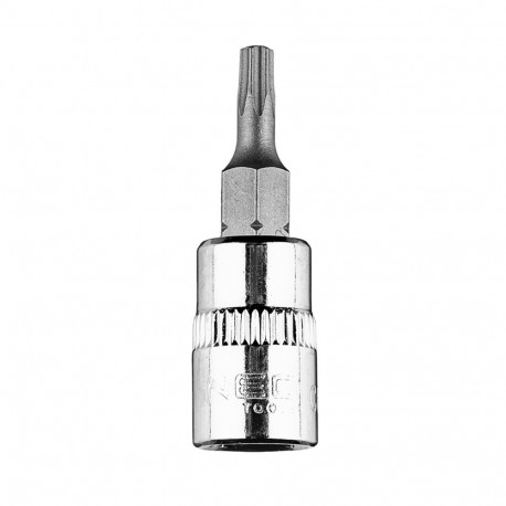 Końcówka Torx TX15 na nasadce 1/4", krótka, 37 mm (5 tk.)