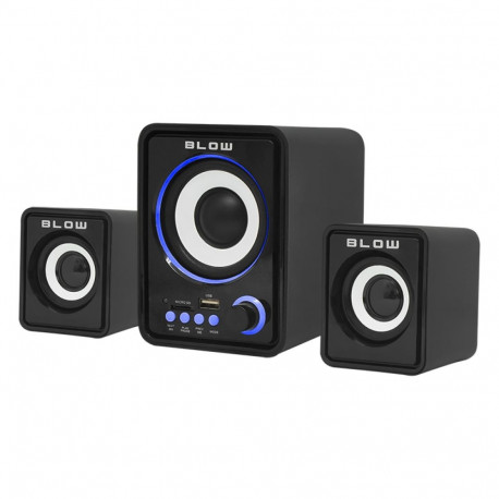 66-377# Głośniki komputerowe 2.1 ms-26subwoofer led