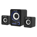 66-377# Głośniki komputerowe 2.1 ms-26subwoofer led