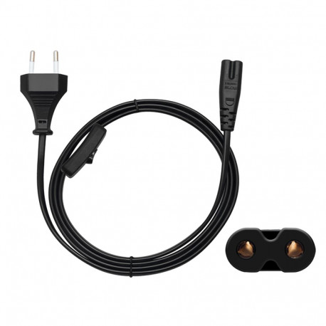 4439# sn-14 võrgukaabel 1,5m + lüliti 2x0,75mm