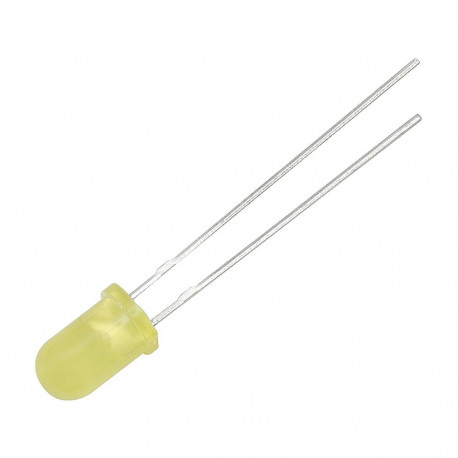 6026# Diood LED 5mm (kollane matt)