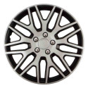 Kołpak dakar nc 17" silver&black ze śrubami chrom