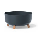 Doniczka Gracia Low DGRL400L antracytowa Doniczka Gracia Low DGRL400L antracytowa
