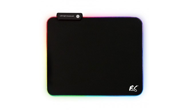 Gamingowa podkładka pod mysz z podświetleniem LED RGB NanoRS, 300x250x4mm, RS704