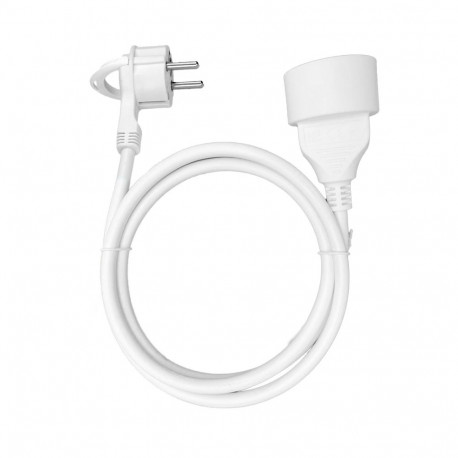 kodune pikendusjuhe ühepesaline, 1x2P+Z 1,5m, kaabel PVC H05VV-F 3x1,5mm², 230VAC/16A