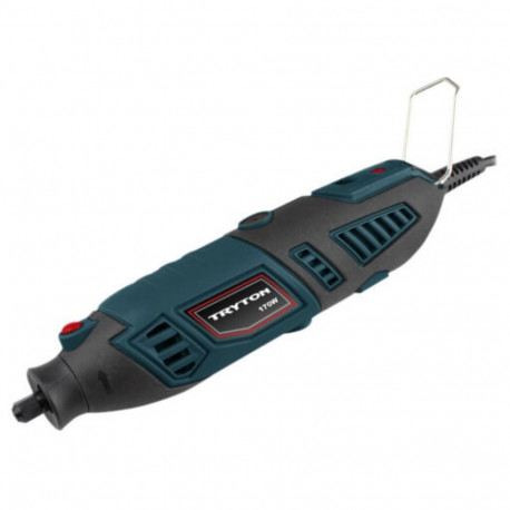 Mini lihvija 170W 120 tarvikut. painduv võll. statiiv LCD kohver