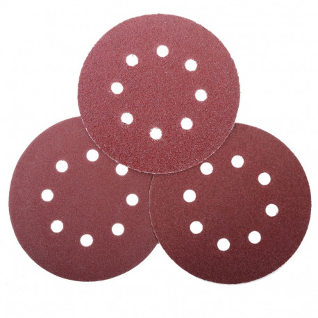 Krążki ścierne na rzep z otw. 125mm, 5szt., gr 100, proline