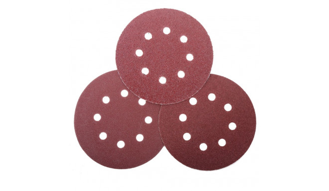 125 mm takjakinnitusega lihvketas, 5 tk, terasuurus 100, Proline