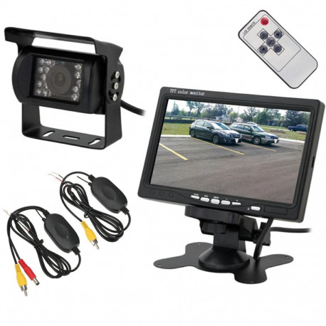 AK307 juhtmevaba tagurduskaamera lcd7"