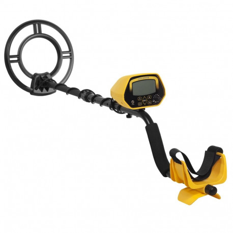 Maclean MCE993 metallidetektor, diskrimineerijaga, kollane shooter