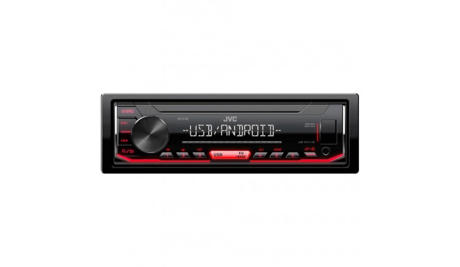 JVC KDX-162 Radio samochodowe USB RED