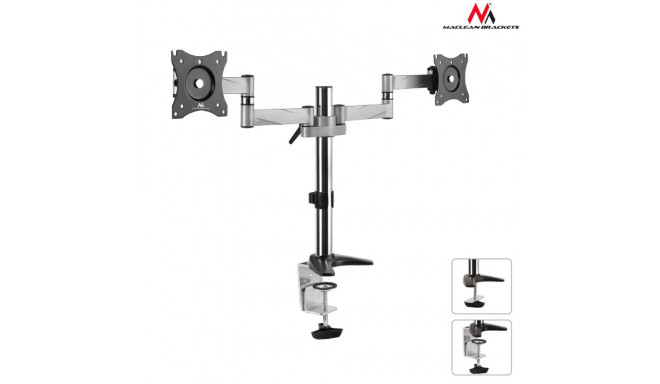 MC-714 44490 Lauakinnitus kahele 13-27 tollisele 8kg alumiiniumist LCD monitorile