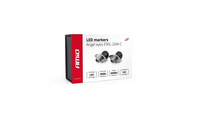 Led marker rõngas markerid BMW E90 L-20W-C Amio-01542