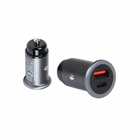 75-726# autolaadija 2x usb-a+usb-c 30w g30c