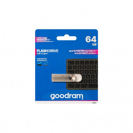 Goodram USB-mälupulk uno3 64gb USB3.2 66-322#