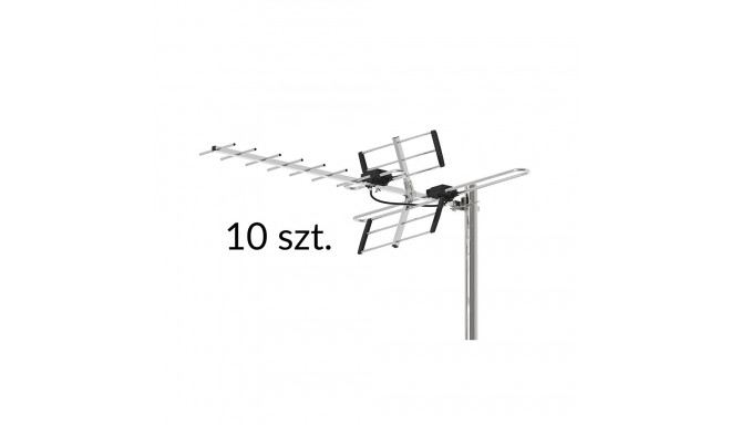 21-054# Antenn dvb-t atd31s vhf/uhf mux8 passiivne 10-pakk