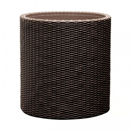 istutusnõu CYLINDER PLANTER M ümmargune, viskipruun