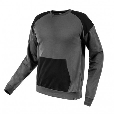 Bluza COMFORT, hall-must, suurus XXL