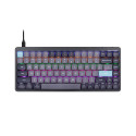 Klawiatura mechaniczna Tracer FINA 84 Blackcurrant (Outemu Red Switch)