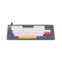 Klawiatura mechaniczna Tracer FINA 84 Grey (Outemu Red Switch)