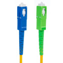 Patchcord światłowód kabel Maclean, SC/APC-SC/UPC SM 9/125 LSZH, jednomodowy, długość 3m, simplex, G
