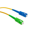 Patchcord światłowód kabel Maclean, SC/APC-SC/UPC SM 9/125 LSZH, jednomodowy, długość 3m, simplex, G