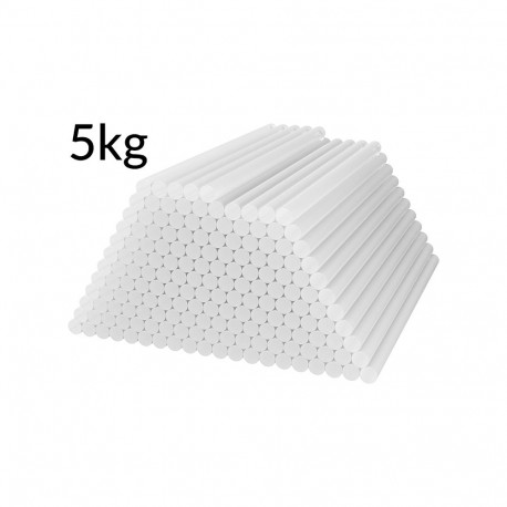 14-265# õhuke 7,2/150mm läbipaistev liimipulk 5kg