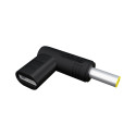 76-098# Adapter usb gniazdo usb-c-wtyk dc3,0/5,5