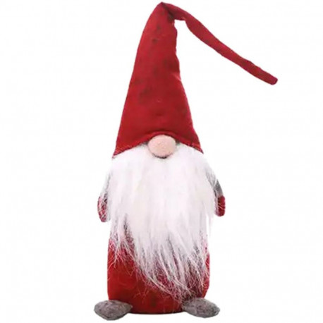 BQ67 Mikołaj skrzat krasnal 44x13