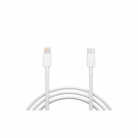 66-158# usb-c -iphone 1m valge ühenduskaabel kotike