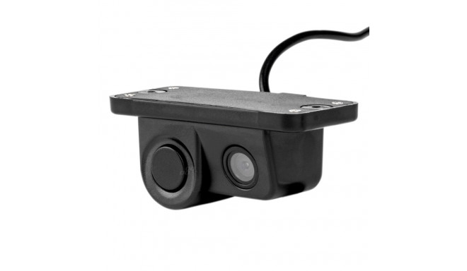 Tagurduskaamera koos parkimisanduriga 2-ühes 720p 12v hd-601 amio-03540