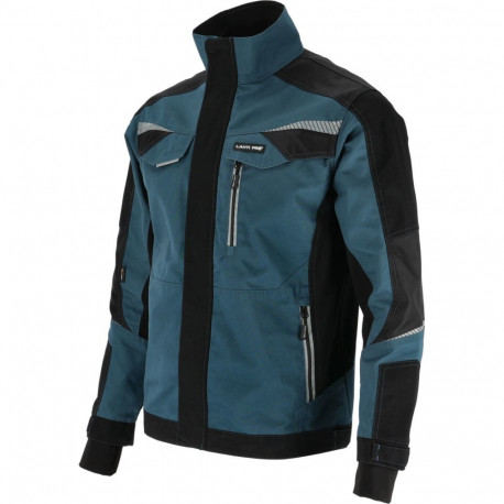 Bluza turkus.-czar. ze wstawk. ze stretchu, "s", ce, lahti