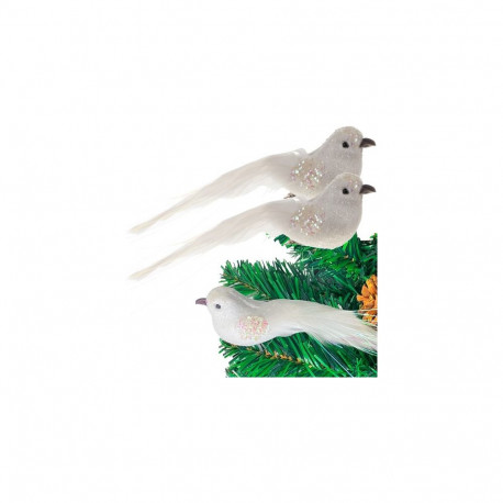 Bombki choinkowe- ptaszki 2 tk Ruhhy 22338