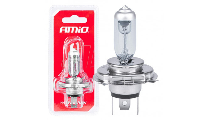 halogeenpirn h4 12v 60/55w 1 tk blister amio-03361