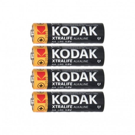 Kodak XTRALIFE leelispatarei AA LR6, 4 tk, kilepakend