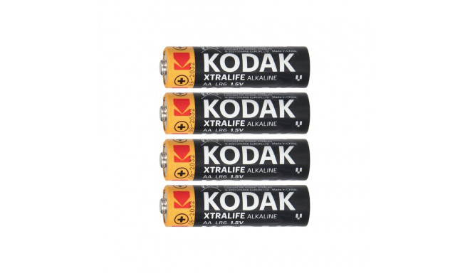 Kodak XTRALIFE leelispatarei AA LR6, 4 tk, kilepakend